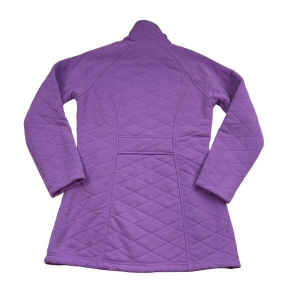 L.L. Bean Vintage Soft Warm Cozy Long Line Quilted Jacket Women's Size Small - Picture 2 of 9